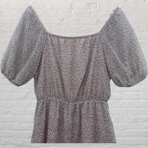 Sienna Sky Cottagecore Romantic Dusty Pink Floral Puff Sleeve Summer Dress M Boho Whimsical thumbnail 5