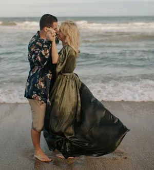 Baltic Born Silk Printed Maxi Dress thumbnail 6