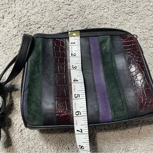 Accessory Works Vintage 80s/90s Patchworks Purse‎ thumbnail 7