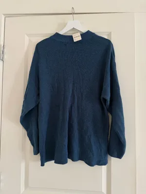 NWT Free People Malibu Solid Surf Set size XS color blue thumbnail 4