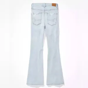 American Eagle Super Hi Rise Flare Jean in Blue Mist Next Level Stretch 16R NWT thumbnail 7