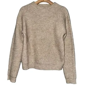 Heartloom Women’s Size S Tan Beige Chunky Knit Pullover Sweater thumbnail 1