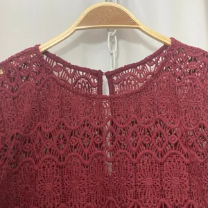 NWT Abercrombie and Fitch 1892 Collection Lace Short Sleeve Mini Dress Medium thumbnail 3