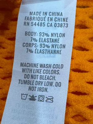 OFFLINE by Aerie Seamless Mesh Shortie Romper Orange Women’s Small thumbnail 3