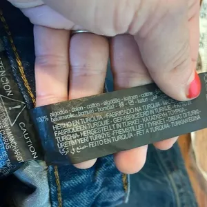 Zara seam front high rise tapered straight leg jeans 2 thumbnail 7