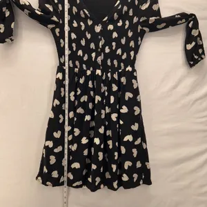 Maeve Anthropologie Heart Dress‎ Black Small thumbnail 16