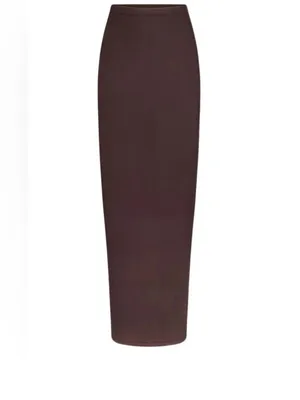 SKIMS PHOENIX SOFT LOUNGE LONG SKIRT XS NWT $60 sold out! thumbnail 2