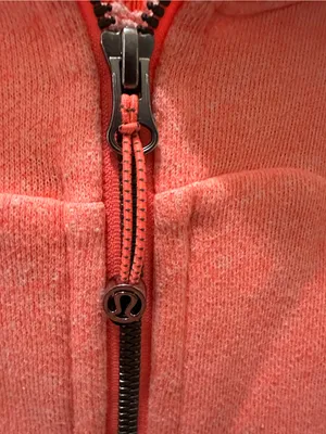 LULULEMON On The Daily Hoodie Jacket grapefruit coral pink size 6 thumbnail 11