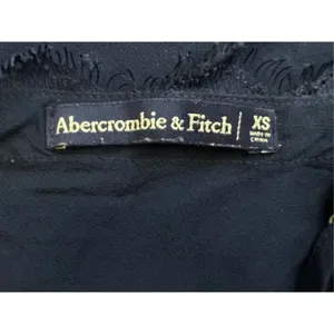 Abercrombie Lace Trim Cami Tank Top XS Blue Babydoll Fairy Grunge Whimsigoth Y2K thumbnail 4