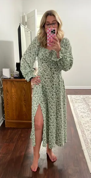 SheIn Maxi Dress Floral thumbnail 1