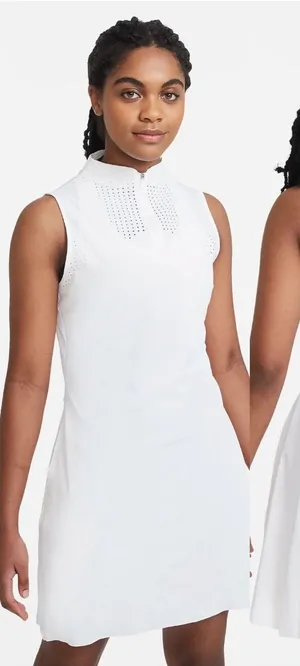 Nike Flex Ace Sleeveless Pleated Skirt Golf Dress Dry-Fit Sz S 🧡🍄 thumbnail 1