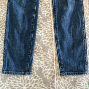 Madewell Curvy High‎ Rise Jeans size 25 Slim Straight Skinny Dark Wash Everyday thumbnail 8
