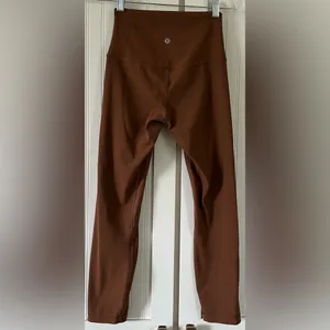 Lululemon Align High-Rise Crop 23" Roasted Brown size 4 thumbnail 3