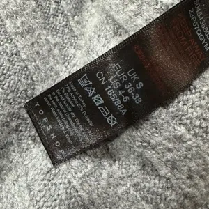 TOPSHOP Long Line Cozy Knit Oversized Cardigan Grey Women’s Small thumbnail 4