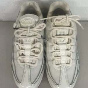 Nike AIR MAX Beige cream Tan Off White running Shoes sz 5.5 sneaker shoe thumbnail 9