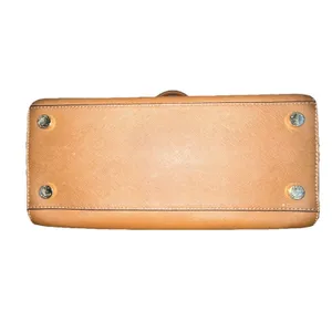Michael Kors‎ Selma Large Satchel – Saffiano Leather Crossbody Strap Brown Acorn thumbnail 5