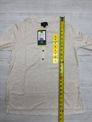 G.H. Bass & Co. Ladies' Size small Long-Sleeve Henley Top thumbnail 4