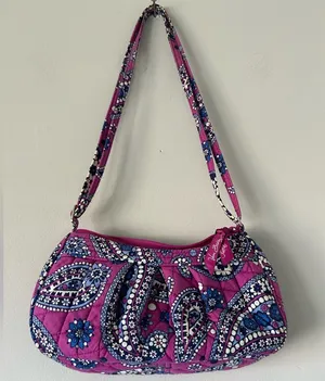 Vera Bradley Boysnberry Small Handbag Purse thumbnail 1
