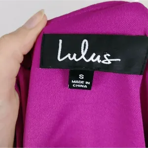 Lulu's Fuschia Bell Sleeve Mini Dress thumbnail 9