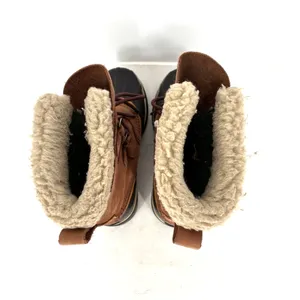 Sorel Caribou Waterproof Snow Boots Women's 8 Brown Leather Winter Boots thumbnail 4