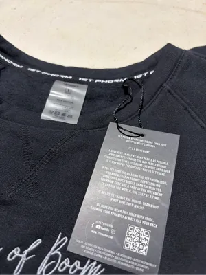 1st phorm NWT legion of boom Black Crewneck Sweatshirt small thumbnail 9