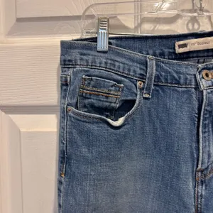 Levis 515 Bootcut Jeans Womens 10‎ Medium Wash Stretch Denim Workwear Western thumbnail 2