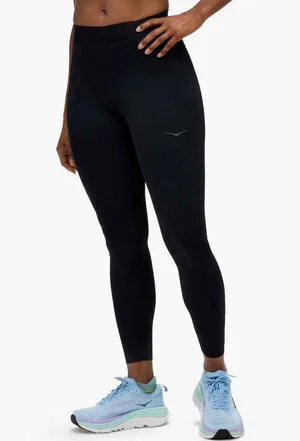 Hoka One One Novafly Run Tight 25'' Leggings Black Size Small S EUC thumbnail 1