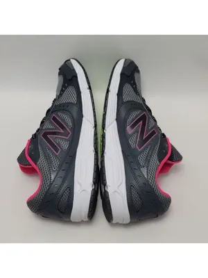Women's New Balance 495v2 Running Sneakers Athletic Shoes Size 9 Dark Gray Pink thumbnail 8
