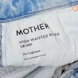 Mother Superior High Waisted Rider Skimp Jeans thumbnail 7