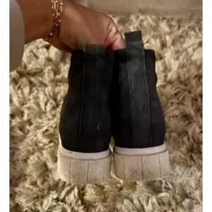 Dolce Vita Gray Genuine Suede Leather Zabie Sneaker Style Booties thumbnail 4