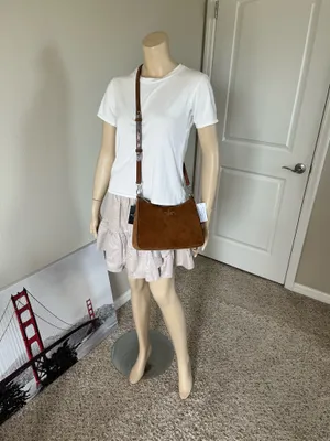 Kate Spade Margot Suede Medium Shoulder Bag thumbnail 7