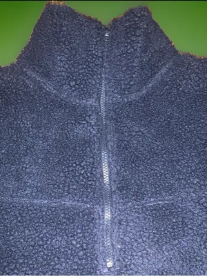 H&M Oversized Half-Zip Teddy Fleece Pullover thumbnail 4