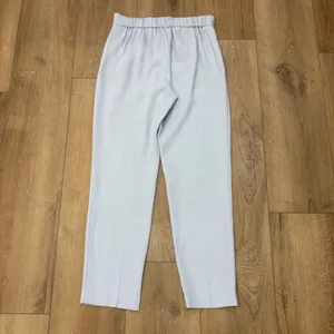 🌟Babaton🌟 Aritzia Conan Crepe Pull On Crop Trouser Pale Blue Sz 0 thumbnail 8