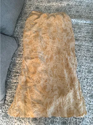 Anne Klein silk skirt thumbnail 1