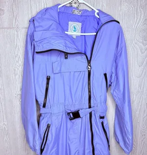 Vintage 1980s 90s Ski Suit One Piece Snowsuit Mountain Goat Snow Bibs retro 10 thumbnail 2