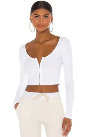 Super down Jackie Crop Top thumbnail 1