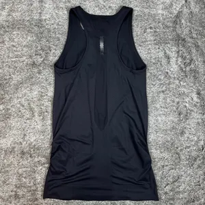 Athleta Finish Fast Racerback Seamless Women's Large Black thumbnail 6