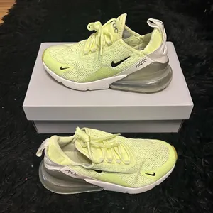 Nike air max 270 barely volt platform lace up shoes sneakers thumbnail 9