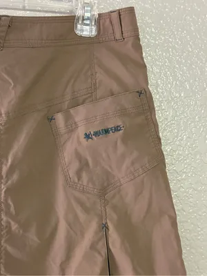 Warmpeace Khaki Utility Hiking Mini Skirt Size L Gorpcore Cargo Y2K thumbnail 9