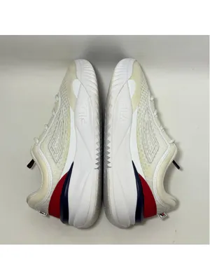 Women's Fila Disruptor Energized Lace Up Sneakers Size 8.5 White Red Blue thumbnail 9