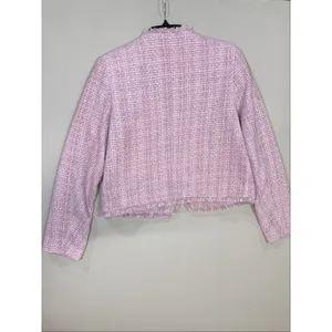 Rachel Zoe light pink tweeted jacket Small thumbnail 5