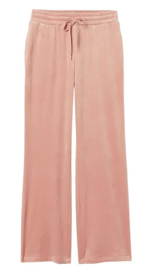 H&M Velour Peach Pullon Loungewear Sweatpants Xl thumbnail 1
