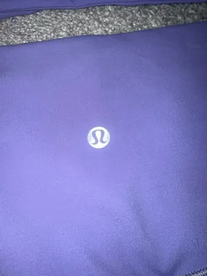 Lululemon align dark lavender set v neck bra and 6” shorts size 4/6 thumbnail 4