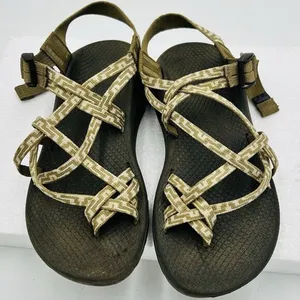 Chacos Brown and Tan Neutral ZCLOUD X2 Kelp Knit Adjustable Sandals Womens Size 8 thumbnail 2