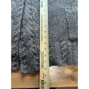 Eddie‎ Bauer Women Size Large Knit Sleeveless Open Front Cardigan Sweater Autumn thumbnail 4