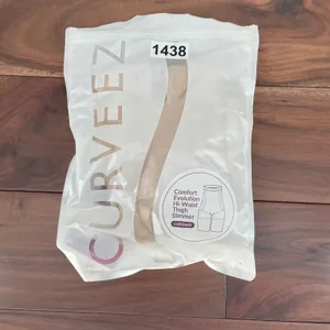 CURVEEZ Comfort Evolution Hi Waist Thigh Slimmer Gloss Nude Size L‎ thumbnail 2
