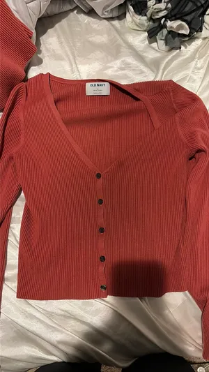Old Navy Red Sweater Top Knit thumbnail 4