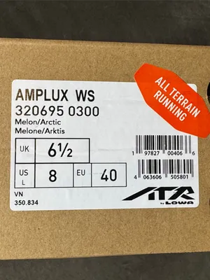 Women’s Lowa Amplux WS All Terrain Running Shoes Size 8 Melon Arctic 320695 0300 thumbnail 11