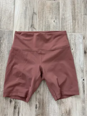 Lululemon Wunder Train High Rise Short 8" Spiced Chai Size 10 thumbnail 5