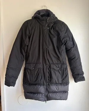 The North Face Tuvu water repellent parka black size small thumbnail 1